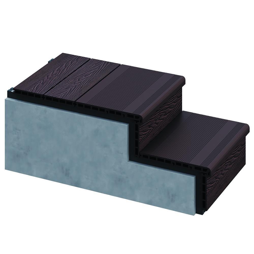 Сходинка Bruggan Elegant ДПК 320х25х3000 мм Anthracite (14755698) - фото 4 Сходинка Bruggan Elegant ДПК 320х25х3000 мм Anthracite (14755698) - фото 4