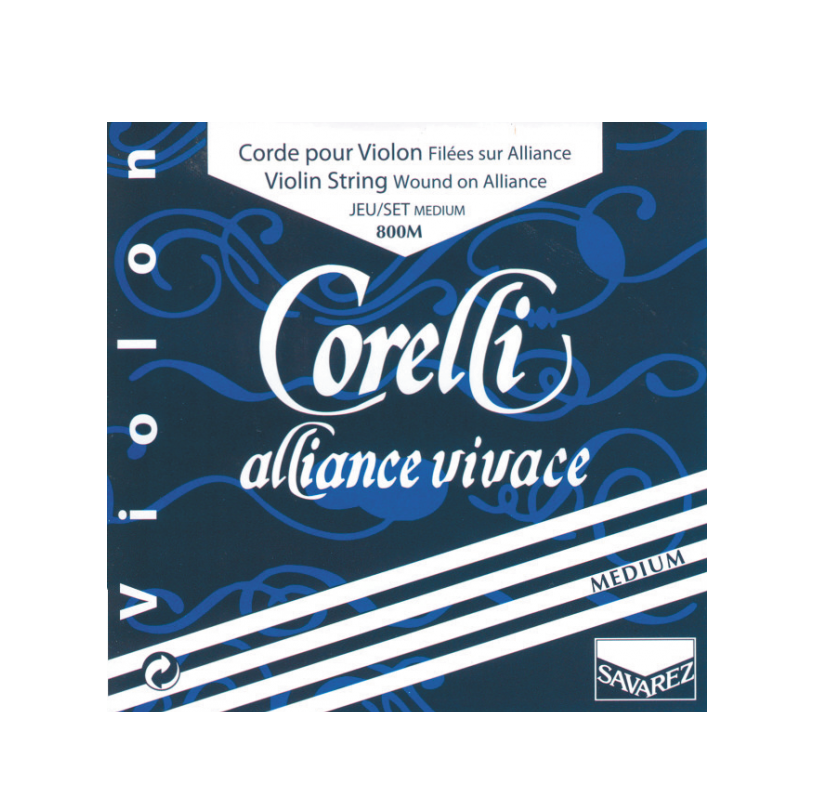 Струны для скрипки Savarez Corelli Alliance Vivace 800M Medium 4/4 (112595)