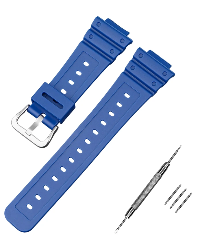 Ремінець для Casio G-Shock GA-2100/2110 Blue SI (3989) Ремінець для Casio G-Shock GA-2100/2110 Blue SI (3989)
