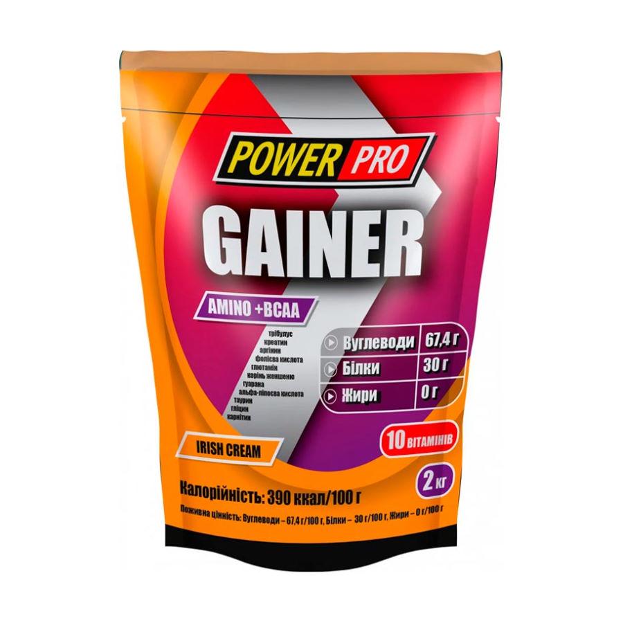 Гейнер Power Pro Gainer Ирландский крем 2 кг