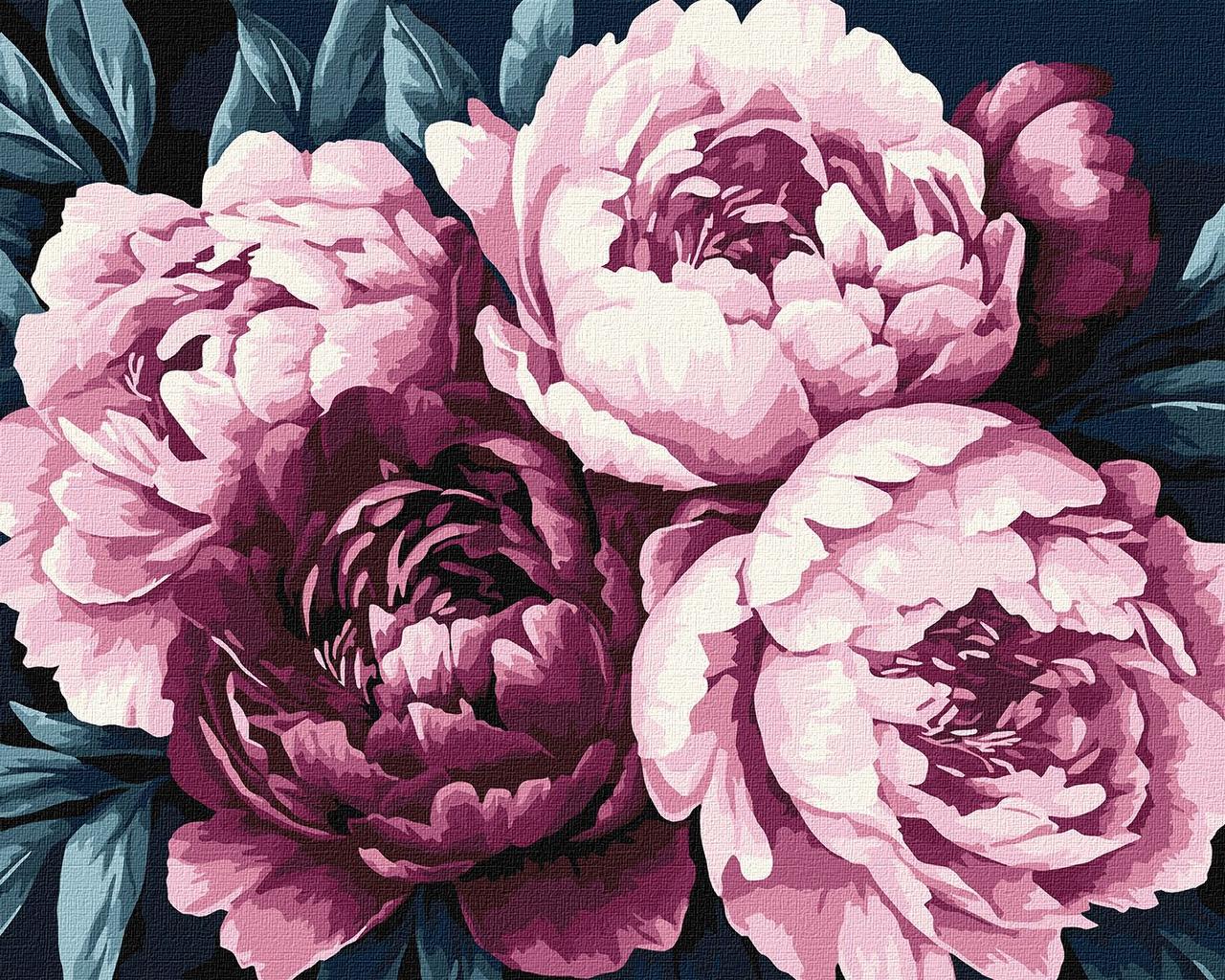 Картина по номерам Ideyka Нежные лепестки 40х50 см (2824809633)