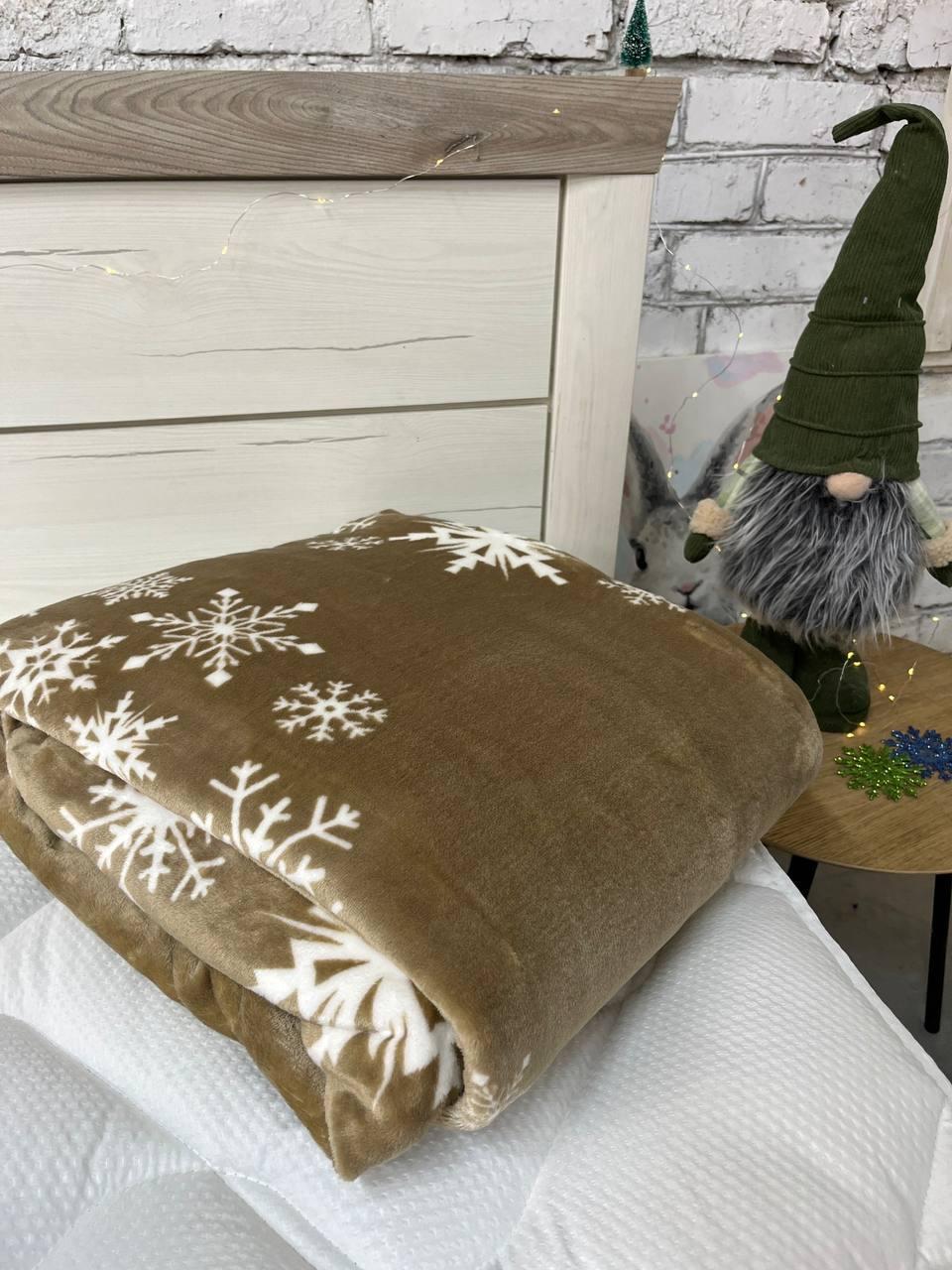 Плед с ворсом пушистый плюшевый 200х215 см Коричневый (2354904972) - фото 4 Плед с ворсом пушистый плюшевый 200х215 см Коричневый (2354904972) - фото 4