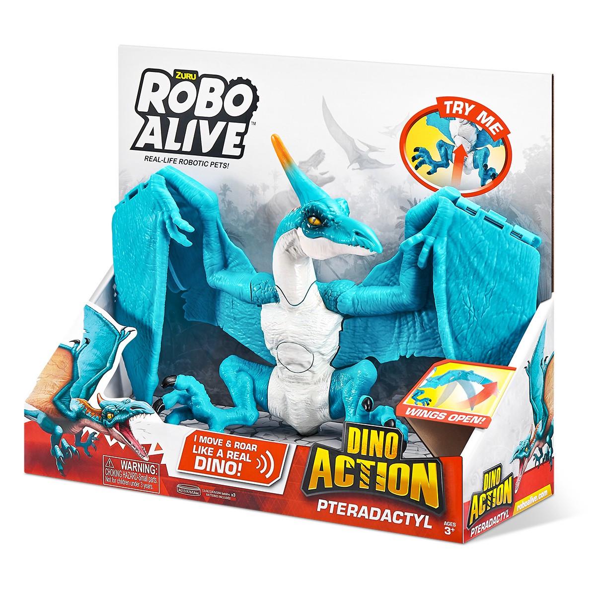 Інтерактивна іграшка Robo Alive Птеродактиль (7173-ks) - фото 10