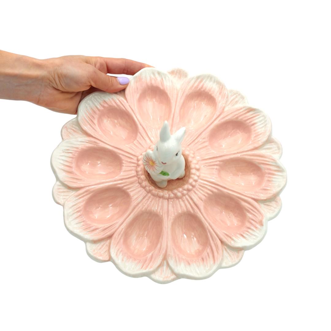 Подставка Зайка керамическая для 10 яиц 26 см (01_P0202021274) - фото 4 Подставка Зайка керамическая для 10 яиц 26 см (01_P0202021274) - фото 4