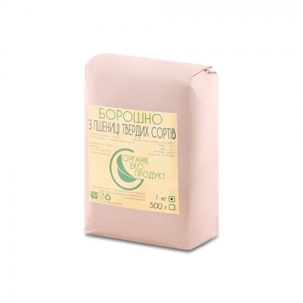 Борошно з пшениці твердих сортів Organic Eco-Product натуральне 1 кг - фото 1