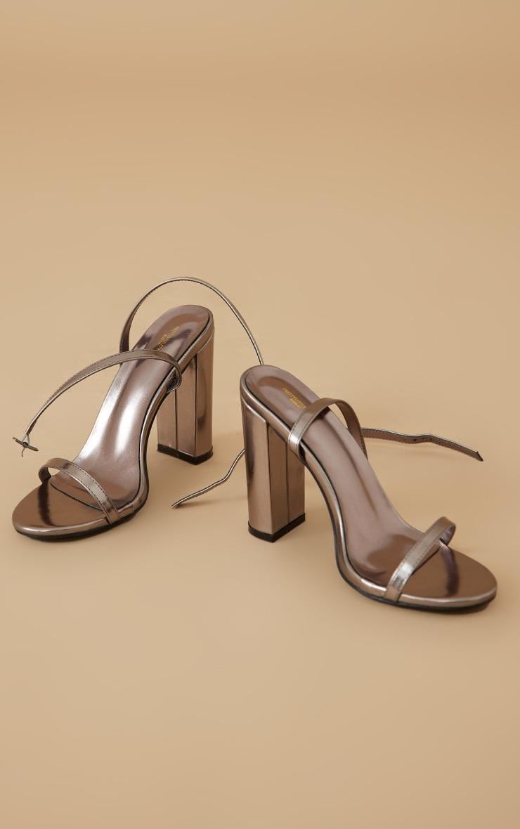 Босоножки PrettyLittleThing CNC3427 р. 38 Серый