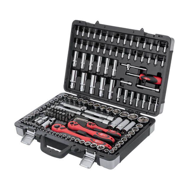 Набор инструментов Intertool ET-7151 1/4" & 3/8" & 1/2" 151 шт. Cr-V (29822810)