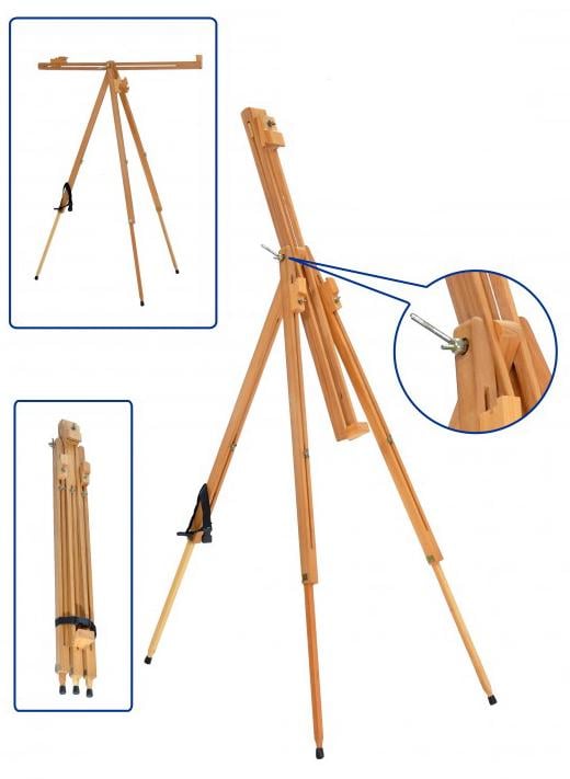 Мольберт-тренога переносний TART ТМ-1 - фото 3 Мольберт-тренога переносний TART ТМ-1 - фото 3