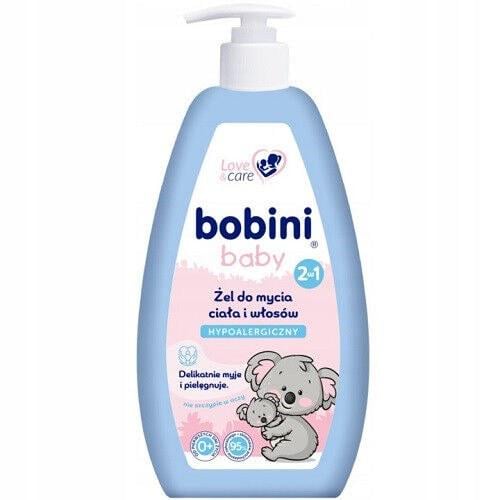 Гель для мытья тела и волос Bobini Baby 500 мл 2в1 (144383)
