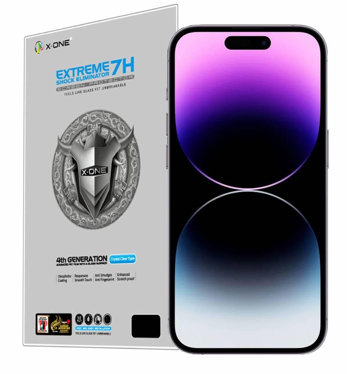 Захисна плівка для телефону X-one Extreme Shock Eliminator Back for iPhone 15 Pro Max
