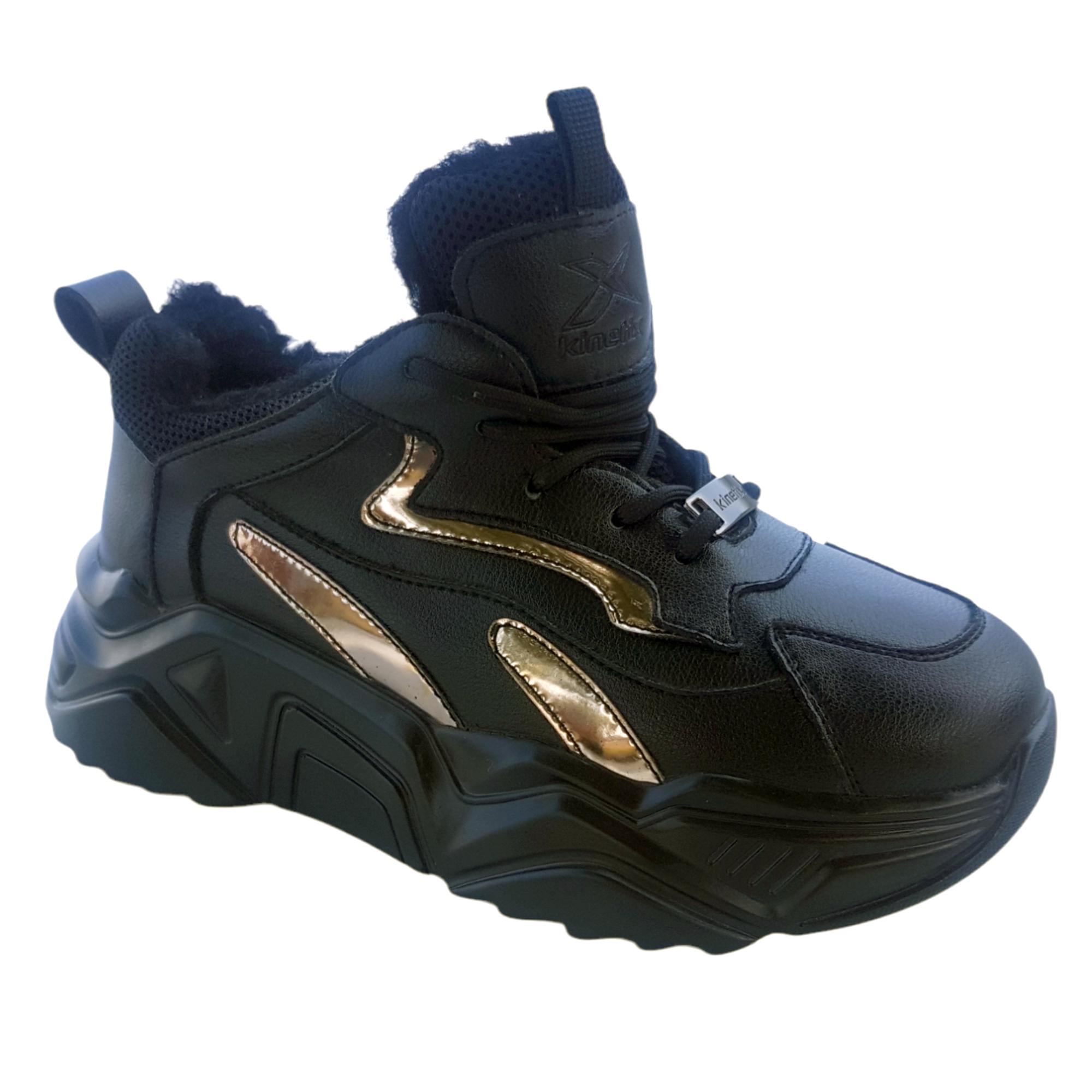 Кроссовки женские зимние Kinetix р. 36 Черный (013669-36)