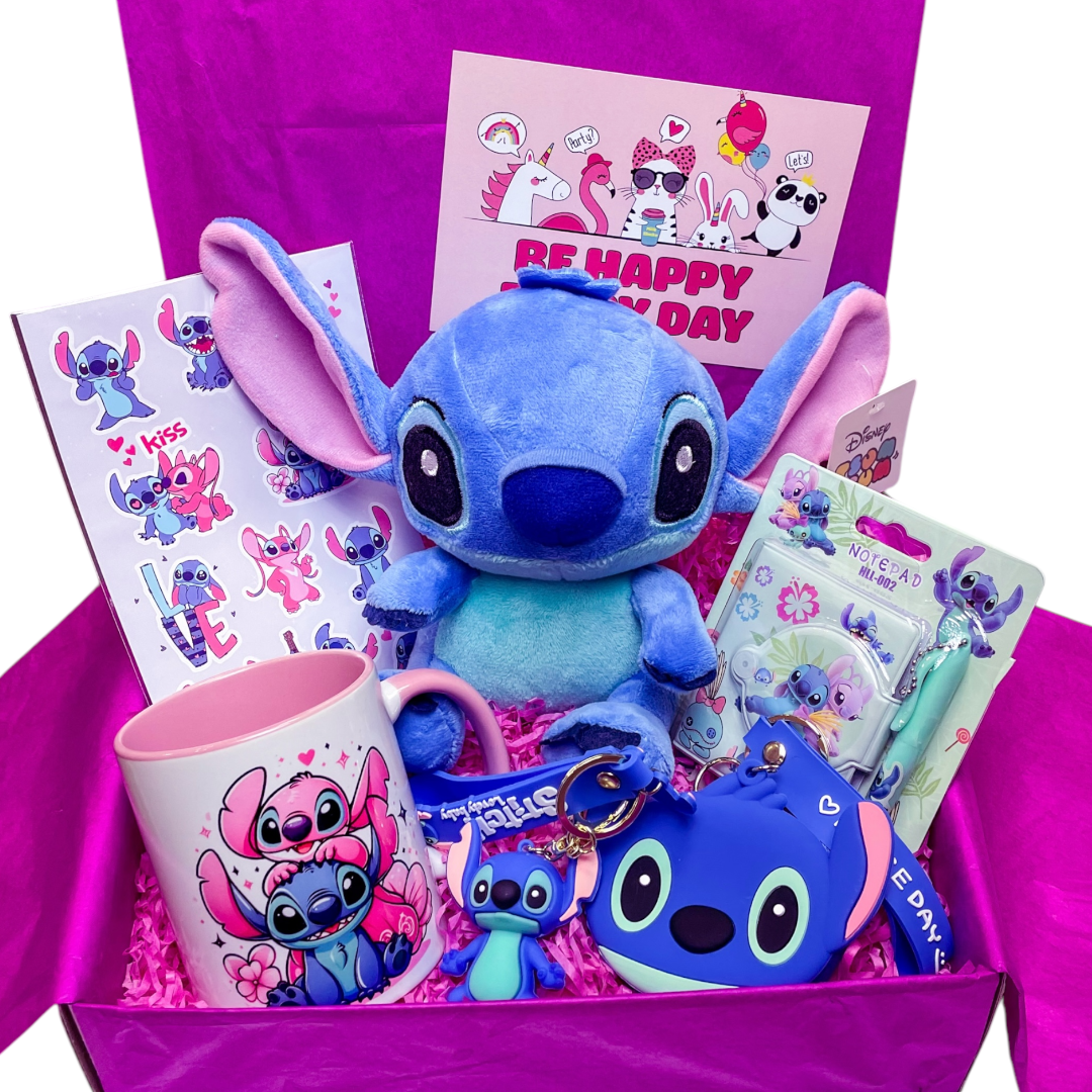 Подарок бокс с игрушкой Wow BOXES Girl Box №10 Stitch