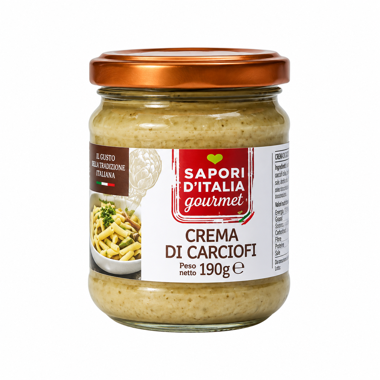 Соус из артишоков итальянский Crema di Carciofi 190 г (37657102)