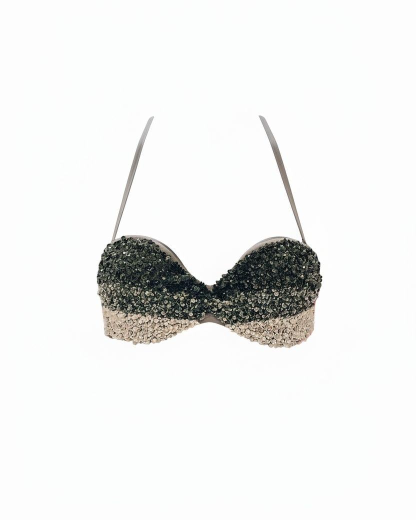 Верх купальника Twin Set р. 3 Серый (7111графит)