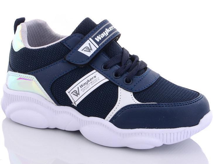 Кроссовки на облегченной подошве Waykers 024-5 р. 32 Синий