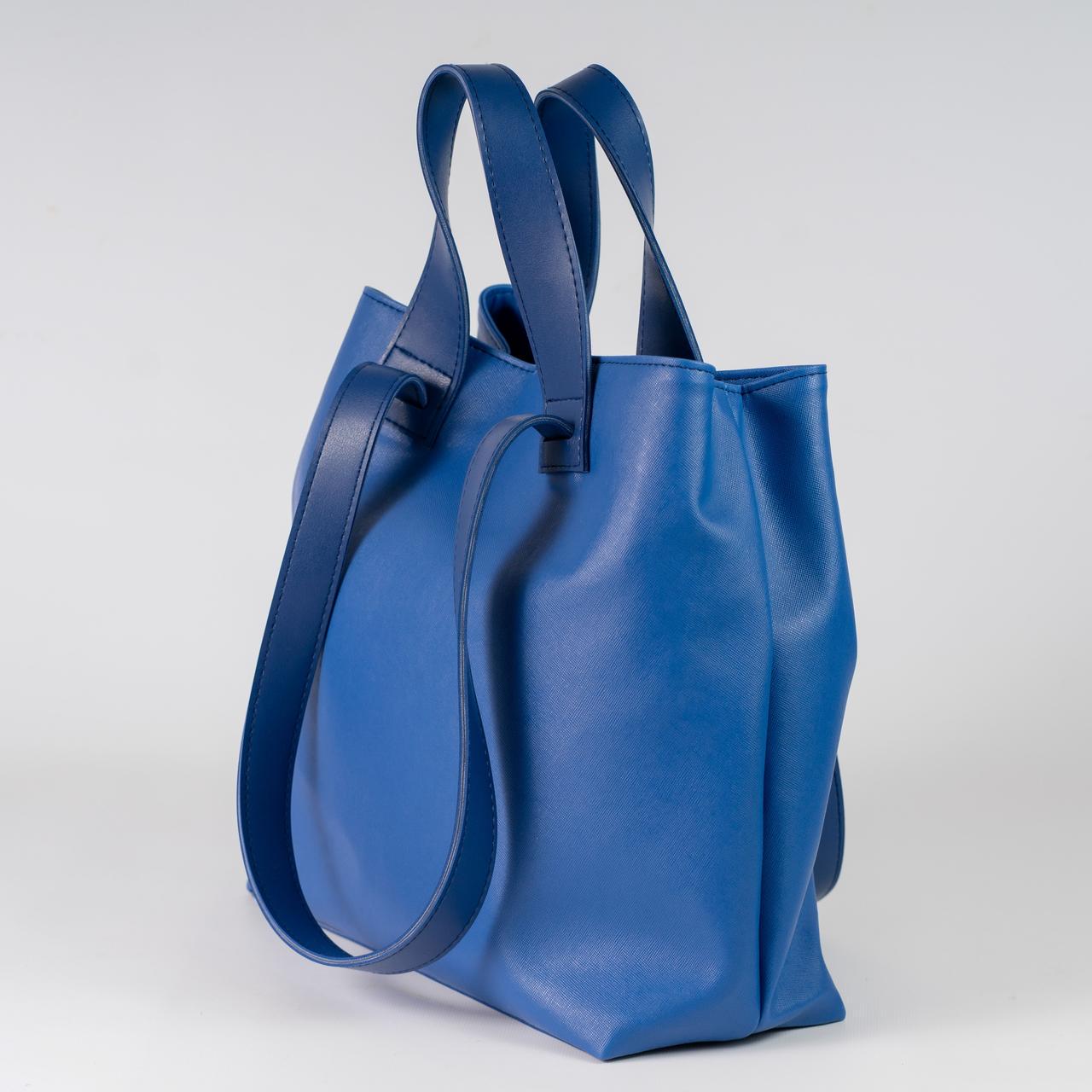 Сумка женская тоут XENIA № 29-24 Синий - фото 3