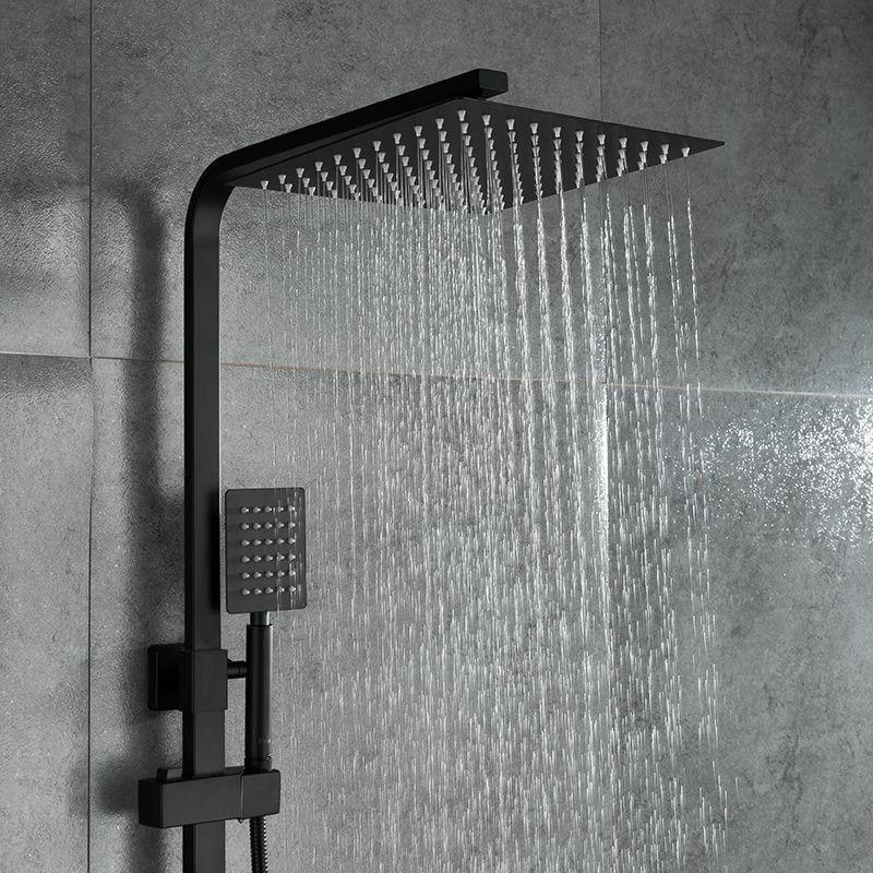 Душевая система Frap H802 F24802-6 излив-переключатель на лейку 1 режим Черный - фото 5