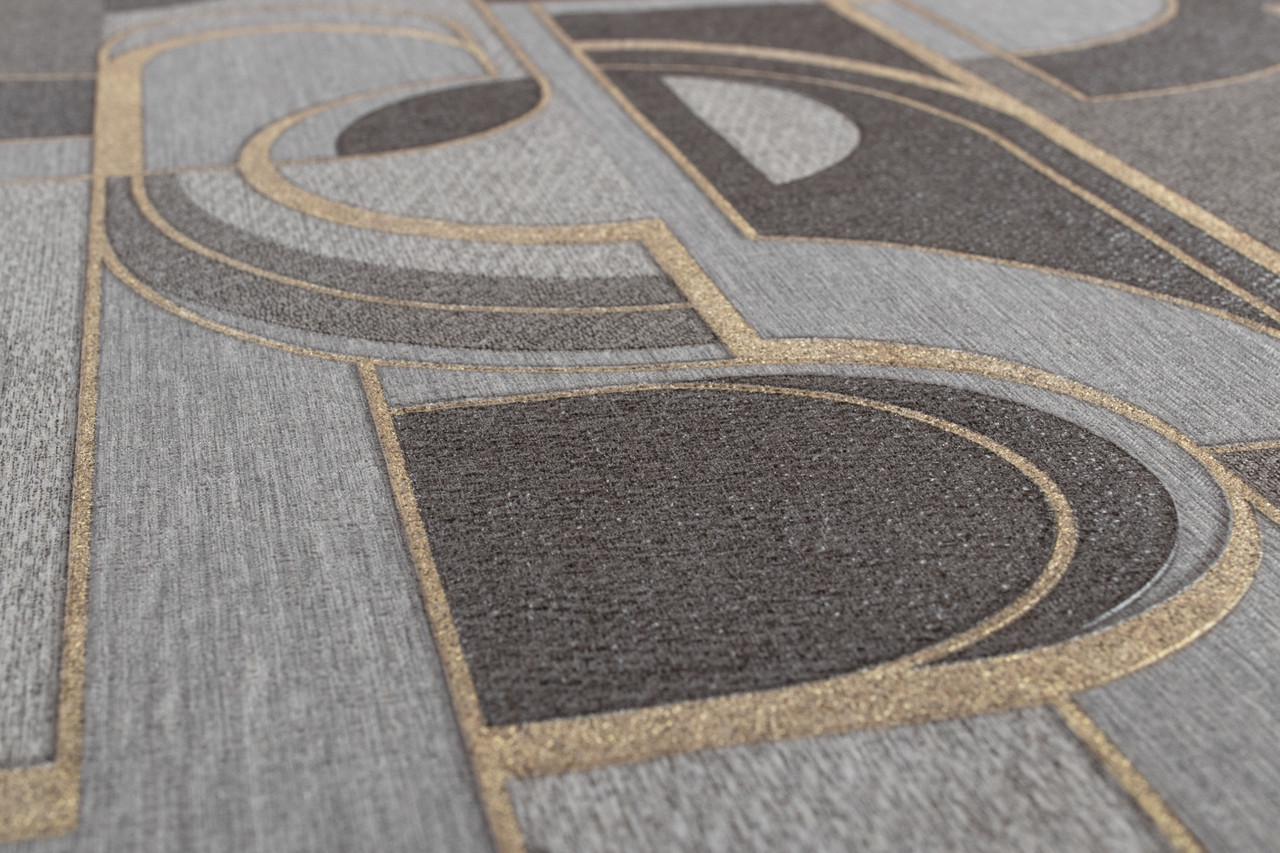 Шпалери універсальні LS миючі 10,05х1,06 м Сіро-чорний (5-1432) - фото 3 Шпалери універсальні LS миючі 10,05х1,06 м Сіро-чорний (5-1432) - фото 3