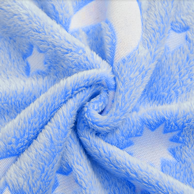 Плед що світиться в темряві BLANKET з зірками 120х150 см Blue (3c3a6cfa) - фото 8