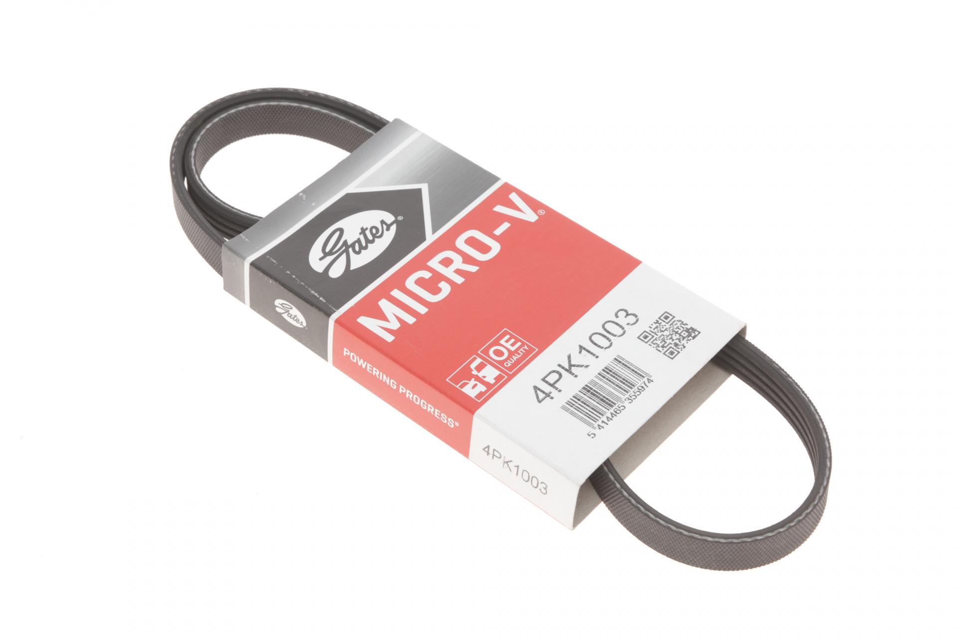 Ремень генератора GATES Mazda 323 1.3-1.8 89-04/Mitsubishi Pajero II 3.5 94-99 (4PK1003)