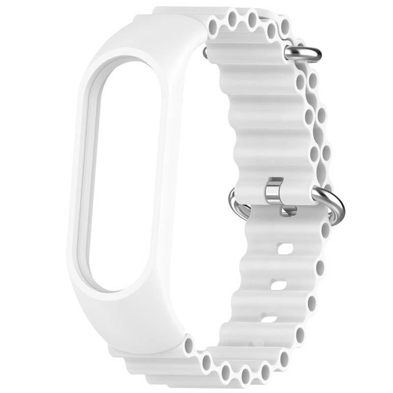 Ремешок Epik Ocean Band для Xiaomi Mi Band 7/6/5/4/3 White (00000064769_1) - фото 2