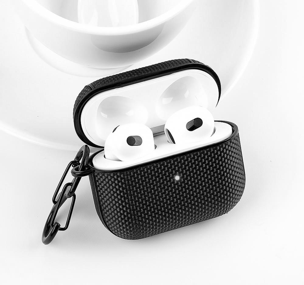 Чохол Primolux Nylon для навушників AirPods 3 MME73 Black - фото 3