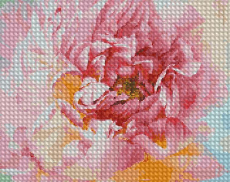 Алмазная мозаика Идейка Нежный пион 40x50 см (Id-AMO7070)