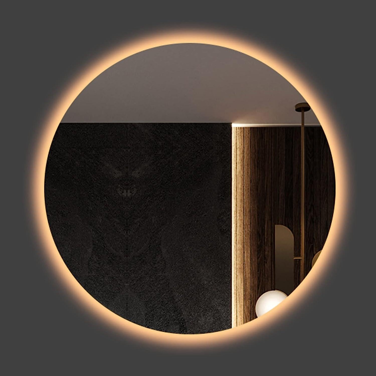 Зеркало Dim Dzerkal RIO с LED-подсветкой 80х80 см (12754)