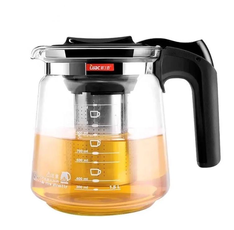 Заварник для чая LILAC S72 инфьюзерного типа с фильтром из нержавеющей стали 1500 мл (27667588)