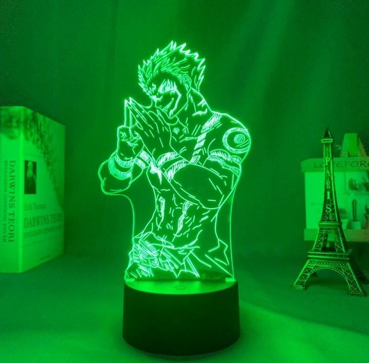 Нічник акриловий 3D Аніме Магічна битва Ремен Сукуна у тілі Ітадорі Юдзі 7 кольорів (17891776) - фото 2 Нічник акриловий 3D Аніме Магічна битва Ремен Сукуна у тілі Ітадорі Юдзі 7 кольорів (17891776) - фото 2