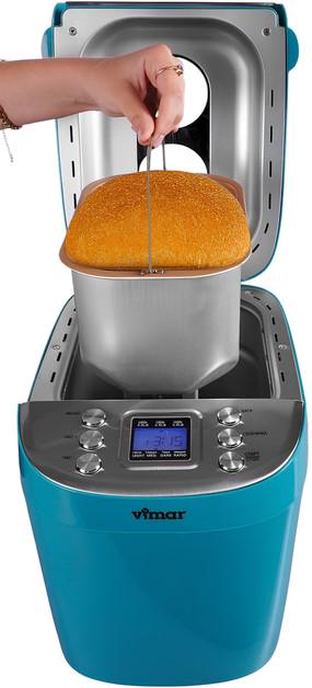 Хлібопічка VIMAR VBM 729 1500 г 850 Вт 15 програм Бірюзовий (27675321) - фото 8 Хлібопічка VIMAR VBM 729 1500 г 850 Вт 15 програм Бірюзовий (27675321) - фото 8