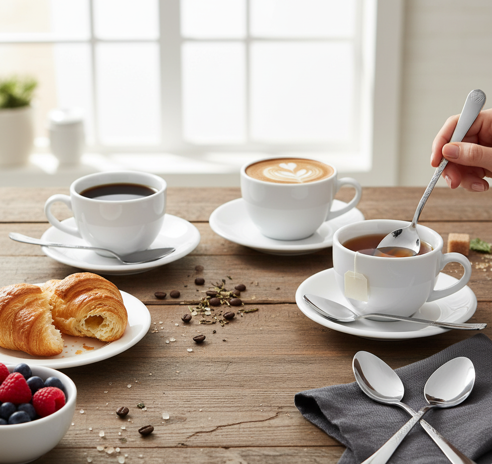 Набор столовых ложек Stenson Cleopatra из нержавеющей стали 3шт. (30454) - фото 3 Набор столовых ложек Stenson Cleopatra из нержавеющей стали 3шт. (30454) - фото 3