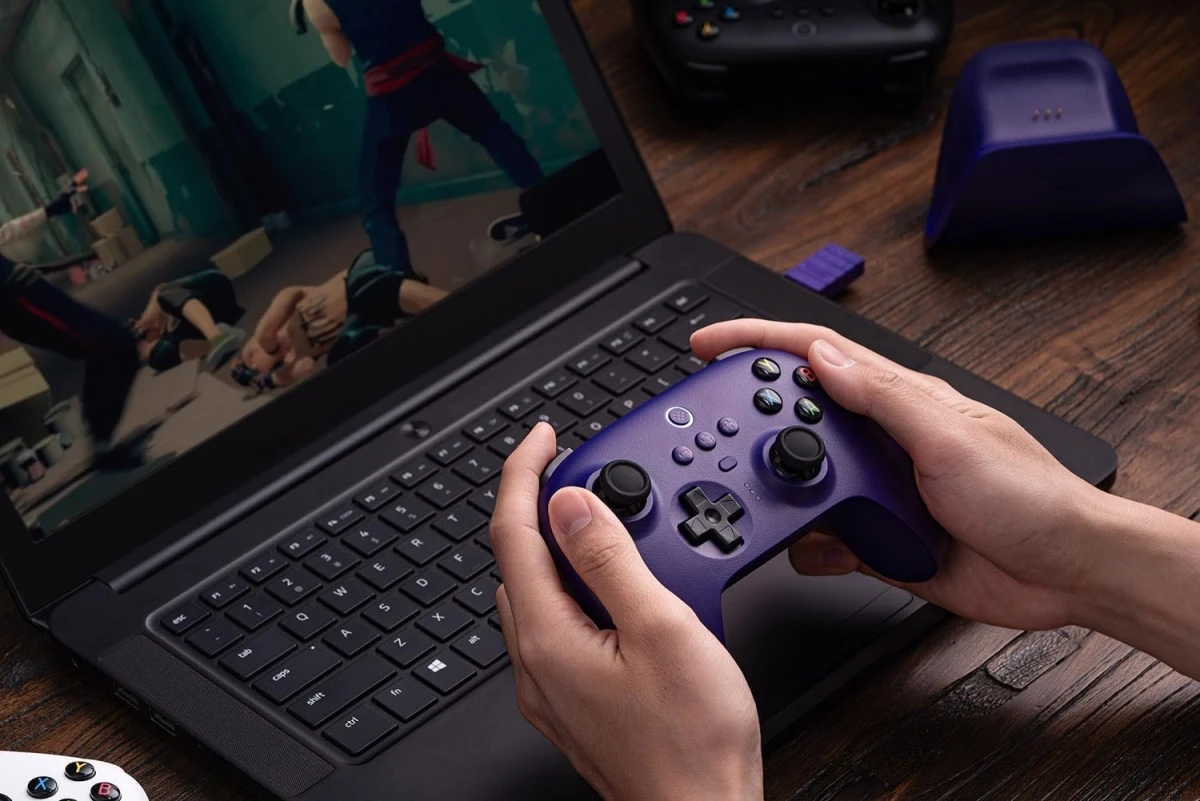 Геймпад 8BitDo Ultimate C 2.4G Wireless Controller Violet - фото 4