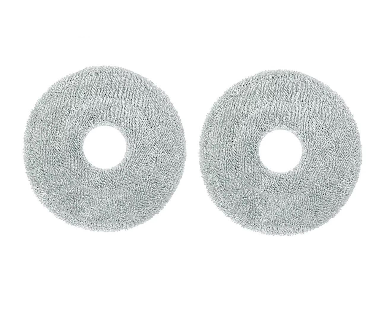 Тряпки-накладки для робот-пылесоса Xiaomi X20 Pro D102GL/X20 Max D109GL микрофибра 2 шт. (129)