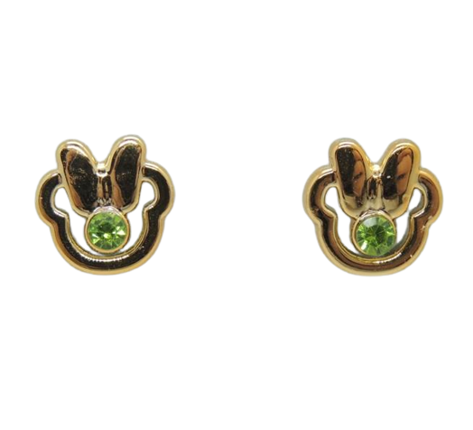 Серьги-гвоздики Liresmina Jewelry 1,0 см Золотистый (1751880220)