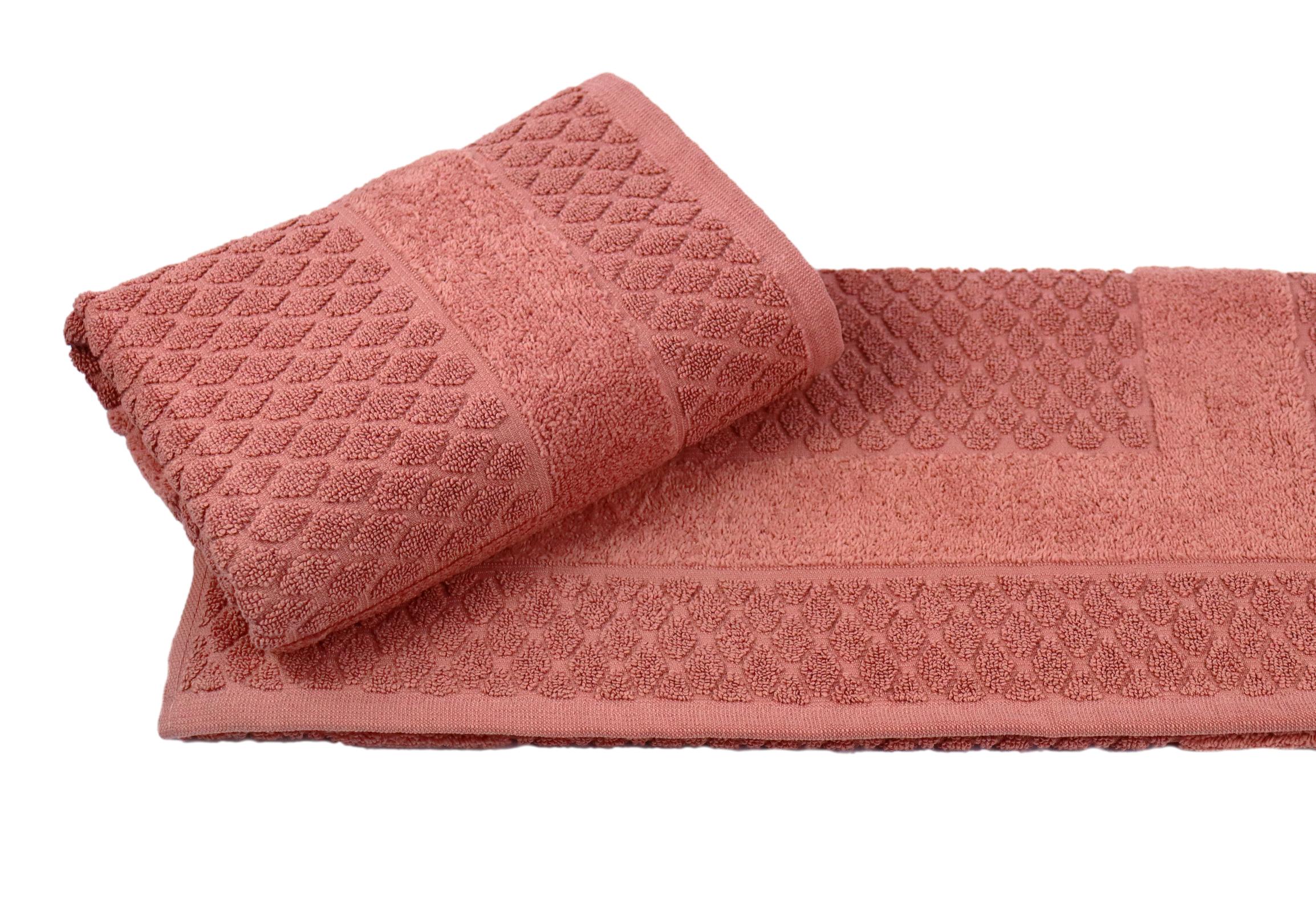 Полотенце для ног Pera 50х70 см 800г/м2 Пудровый - фото 1