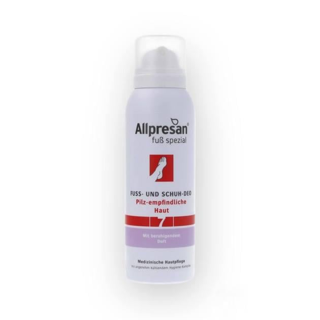 Спрей для ног и обуви Allpresan Foot Special № 7 Foot and Shoe Deodorant 125 мл