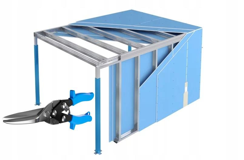 Ножницы ручные для листового металла KNAUF с прямым профилем металлические (29589602) - фото 2 Ножницы ручные для листового металла KNAUF с прямым профилем металлические (29589602) - фото 2