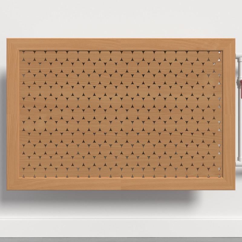 Решетка-экран на батарею SMARTWOOD 600 мм Бук Бавария (R20822105)