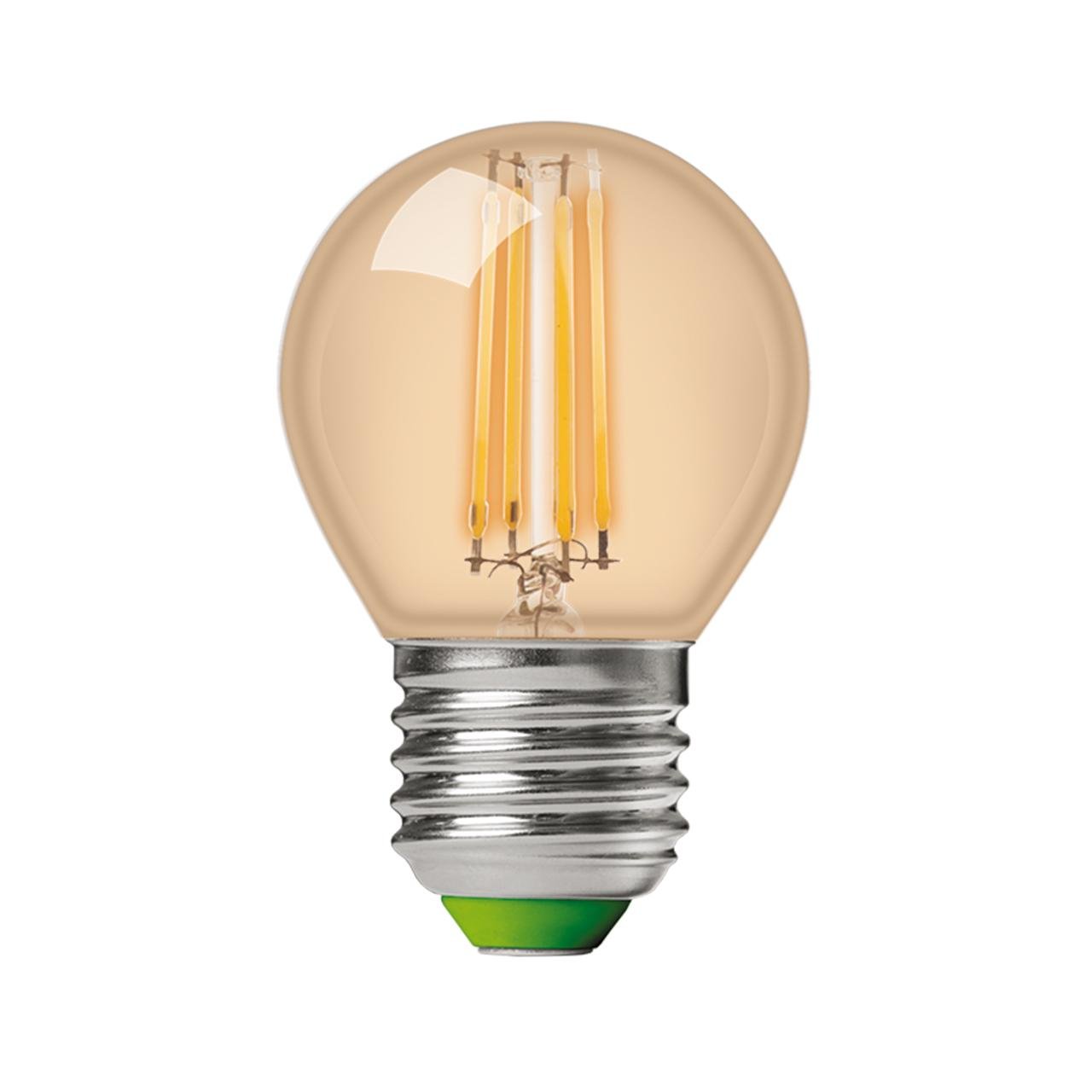Лампа Eurolamp MLP-LED-G45-05274 Amber 5W 220V 530lm 4000K E27 76х45 мм филаментная (4262380662421) Лампа Eurolamp MLP-LED-G45-05274 Amber 5W 220V 530lm 4000K E27 76х45 мм филаментная (4262380662421)