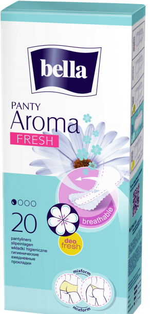 Щоденні гігієнічні прокладки Bella Aroma Fresh 20 шт. (2794) - фото 1