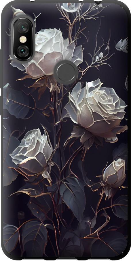 Чехол на Xiaomi Redmi Note 6 Pro Розы 2 (5550b-1551-42517)