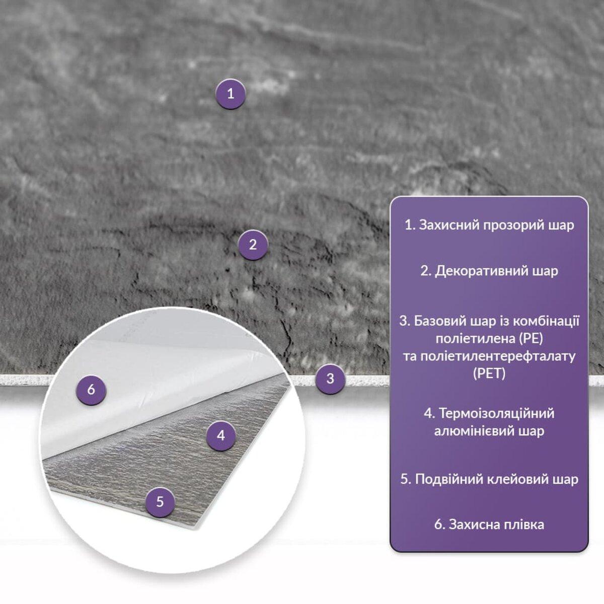 Плитка стінова самоклеюча 600х300х2 мм (SW-00002330) - фото 2 Плитка стінова самоклеюча 600х300х2 мм (SW-00002330) - фото 2