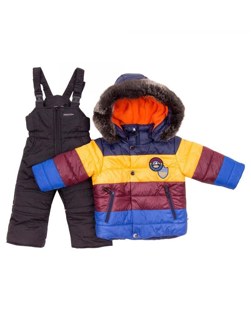 Комплект зимний Эволюшн Goldy 86 см Синий/желто-вишневый (25-ЗМ-16) Комплект зимний Эволюшн Goldy 86 см Синий/желто-вишневый (25-ЗМ-16)