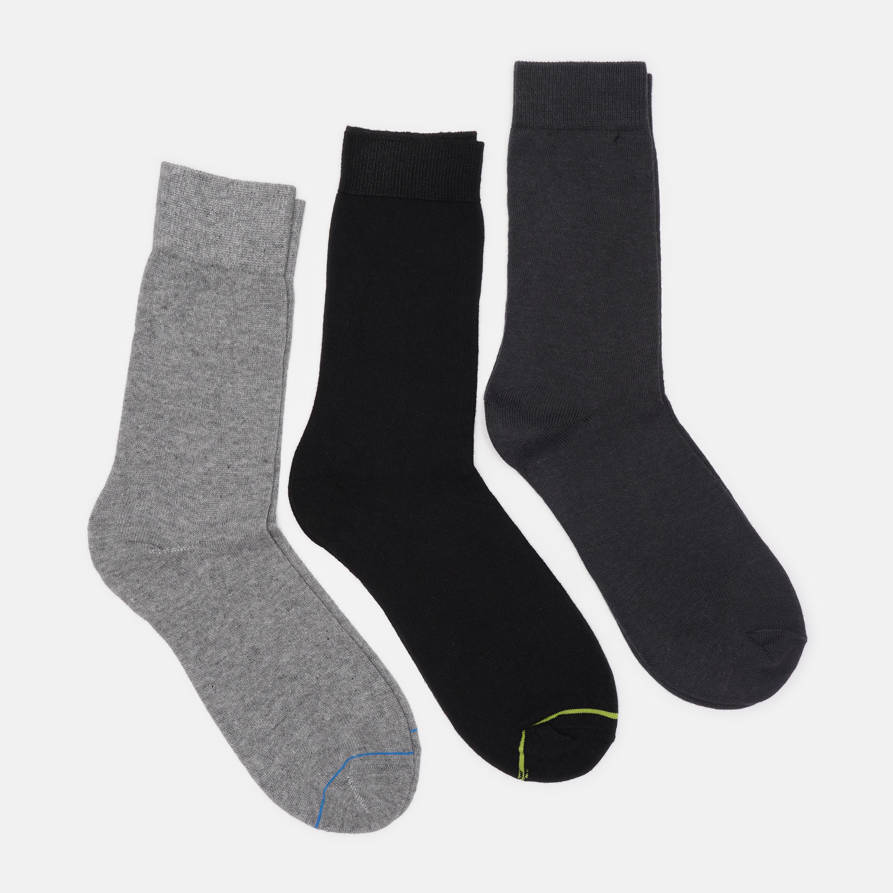 Шкарпетки C&A 3 пари р. 43-44 Темно-сірий (2809654441)