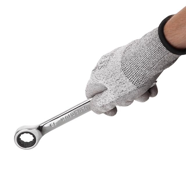 Набір ключів комбінованих з храповим механізмом 6 од. 8-19 мм (DIN3113) - фото 7