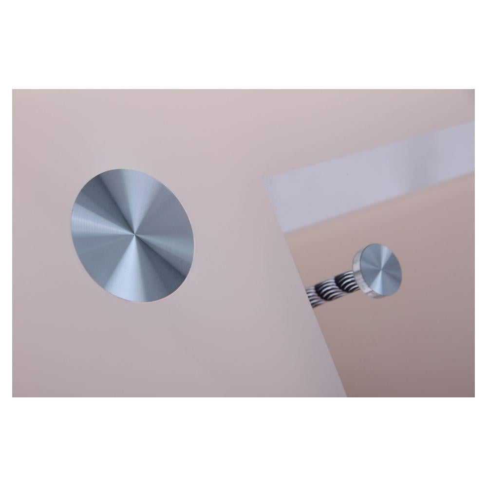 Стіл обідній AMF Бетані Прозорий/Ваніль/Хром (43125) - фото 5 Стіл обідній AMF Бетані Прозорий/Ваніль/Хром (43125) - фото 5