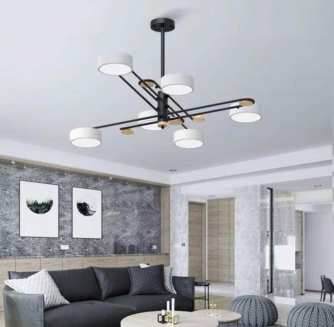 Люстра Nord Scandinavian Lamp 053948/6 Black/Gray (9318249)