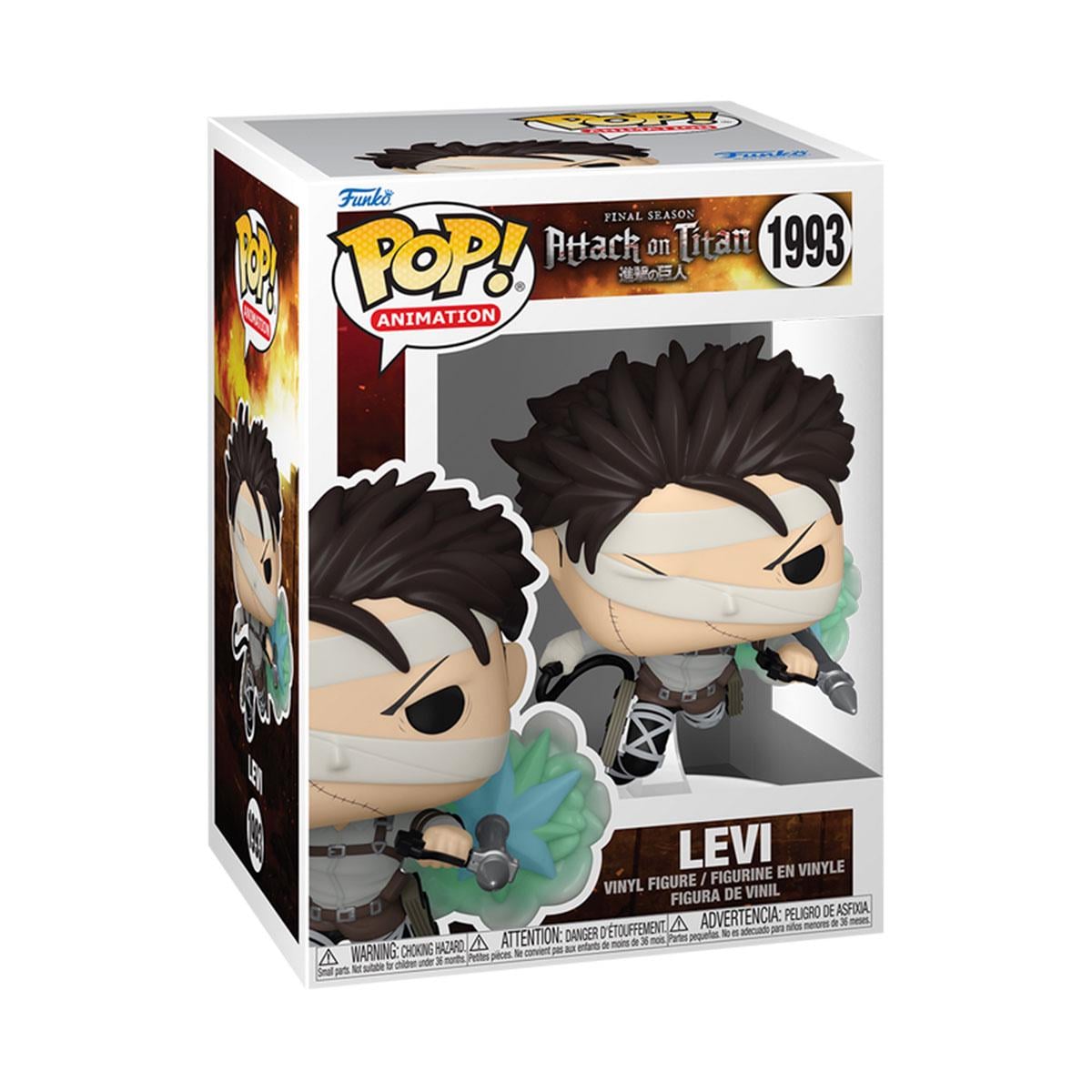 Детская игровая фигурка Funko POP Коллекционная Атака титанов Леви Attack on Titan Levi (1206472522) Детская игровая фигурка Funko POP Коллекционная Атака титанов Леви Attack on Titan Levi (1206472522)