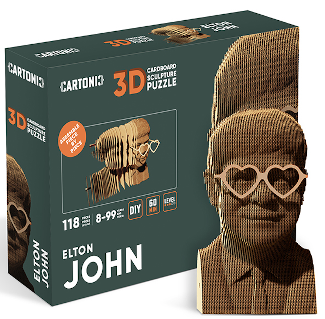 Картонний конструктор Cartonic 3D Puzzle ELTON J (8987178)